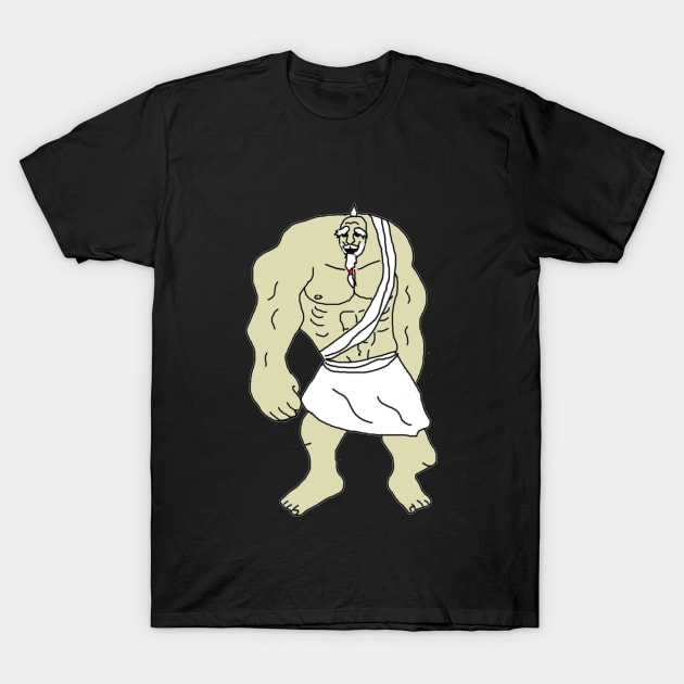 Zeus muscle form T-Shirt by FusionDiabolos